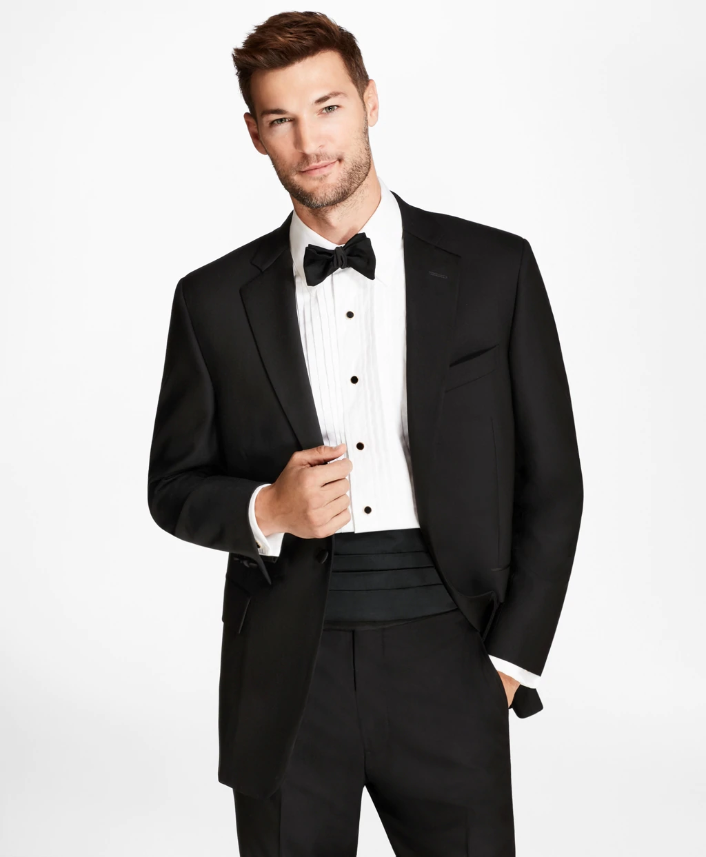 Sewa Tuxedo Jakarta Warna Hitam half