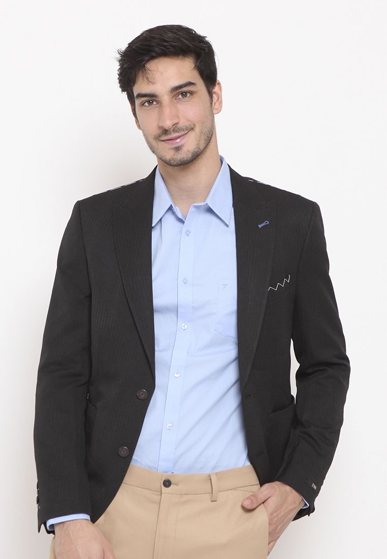 sewa jas tipe ca-m black setangah