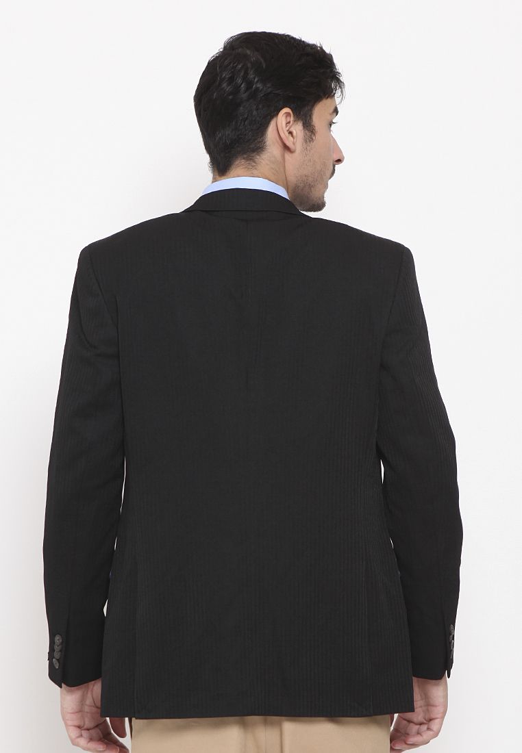 sewa jas tipe ca-r black belakang