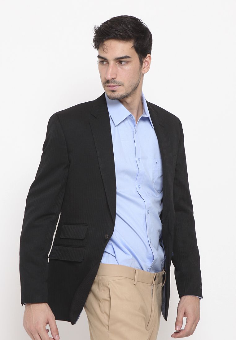 sewa jas tipe ca-r black setengah