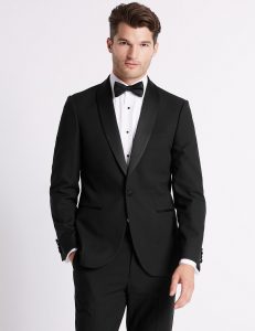 sewa tuxedo tipe sg-t2 hitam setengah
